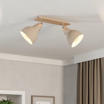 Eglo - Spotlámpa 2xE27/28W/230V