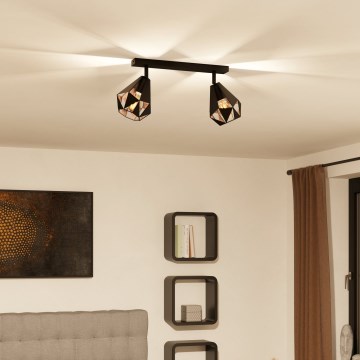 Eglo - Spotlámpa 2xE27/40W/230V