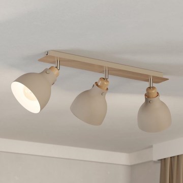 Eglo - Spotlámpa 3xE27/28W/230V