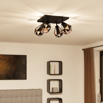 Eglo - Spotlámpa 4xE27/40W/230V