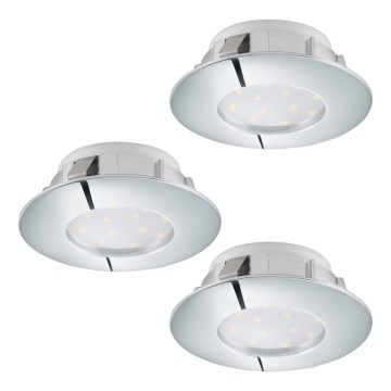 Eglo - SZETT 3x LED beépíthető mennyezeti lámpatest PINEDA LED/4,9W/230V