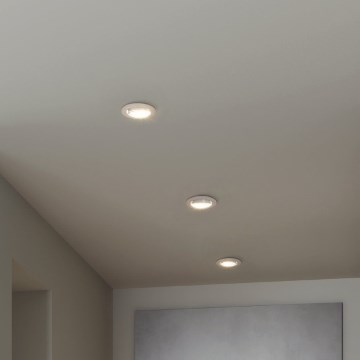 Eglo - SZETT 3x LED-es beépíthető spotlámpa 1xGU10/4,5W/230V fehér