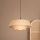 Eglo - Zsinóros függőlámpa 1xE27/60W/230V, rattan búra