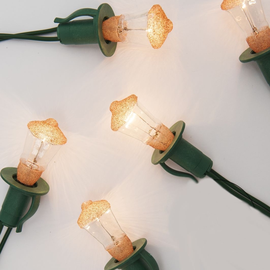 LUCERNA fényfüzér 12xE10/10,7m meleg fehér, Csehországban készült