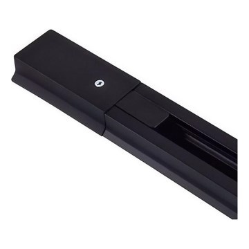 Egyfázisú 1 m hosszú sínrendszer, fekete