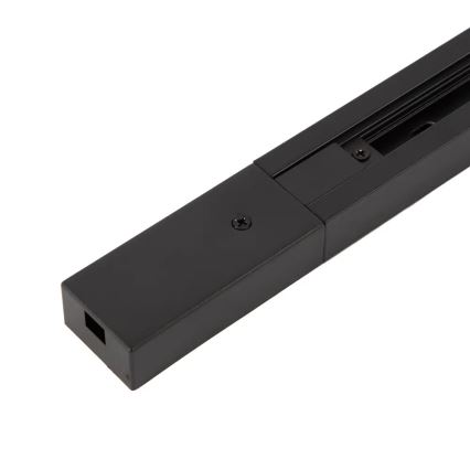 Egyfázisú 1 m hosszú sínrendszer, fekete