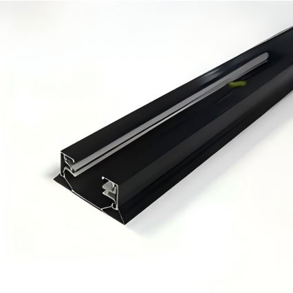 Egyfázisú 1 m hosszú sínrendszer, fekete