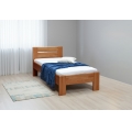 Egyszemélyes ágy AMBER 90x200 cm, dió