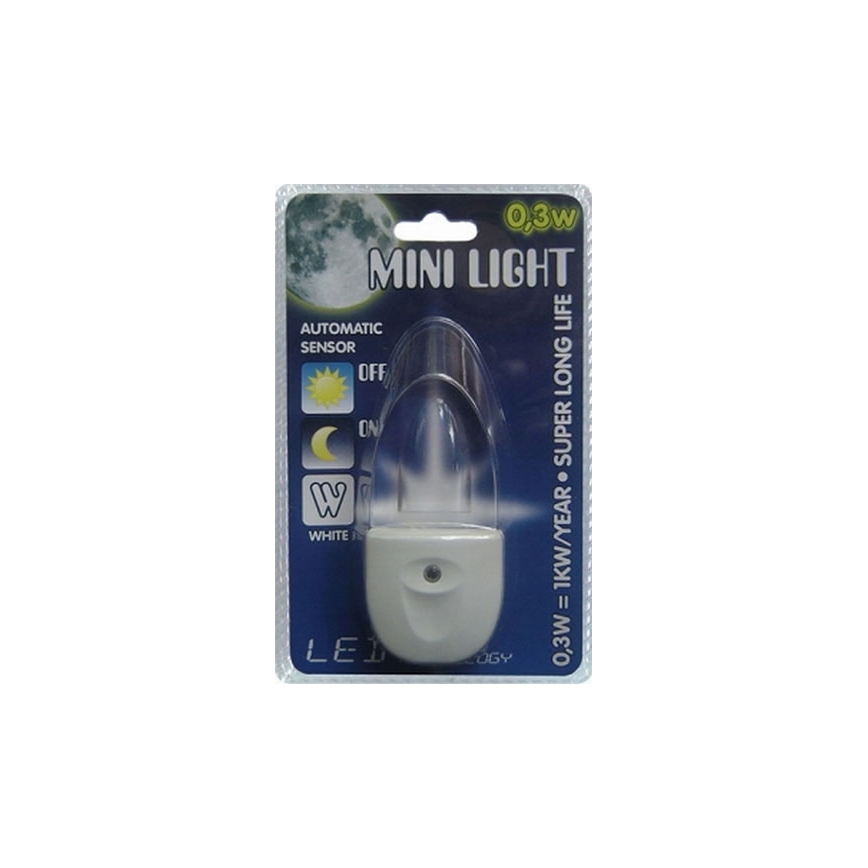 éjjeli fény MINI-LIGHT zöld fény