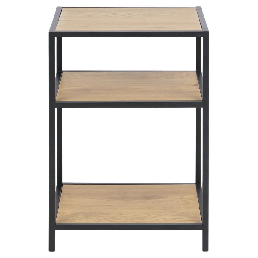 Éjjeli szekrény SARON tölgy/fekete