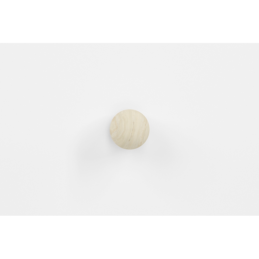 Éjjeli szekrényke BUBO 58x69 cm fehér/világos bükk