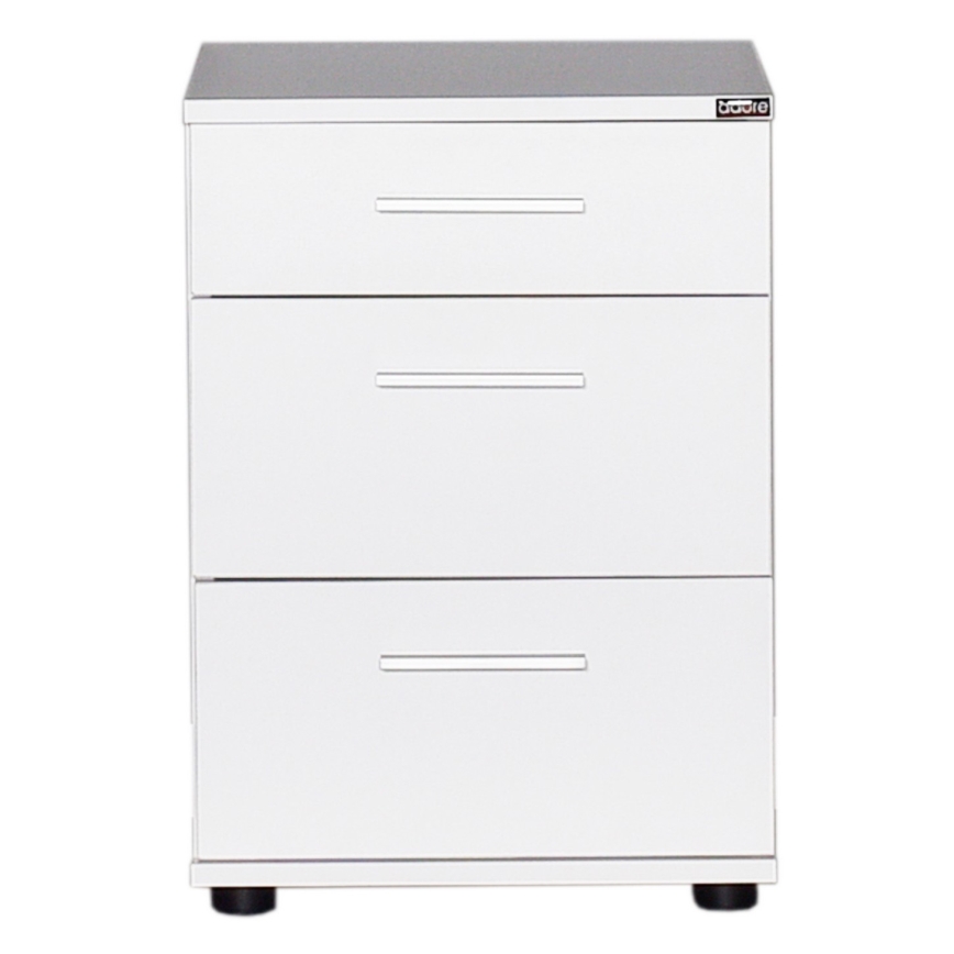 Éjjeliszekrény 57x40 cm fehér