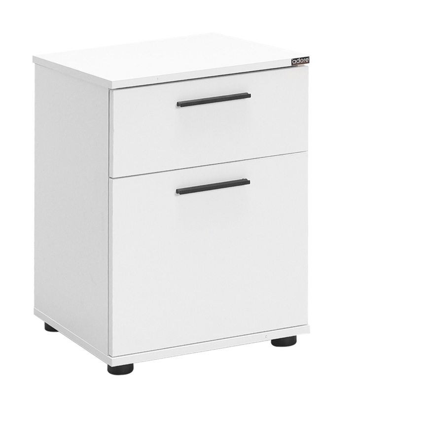 Éjjeliszekrény 57x40 cm fehér