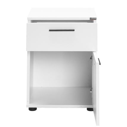 Éjjeliszekrény 57x40 cm fehér