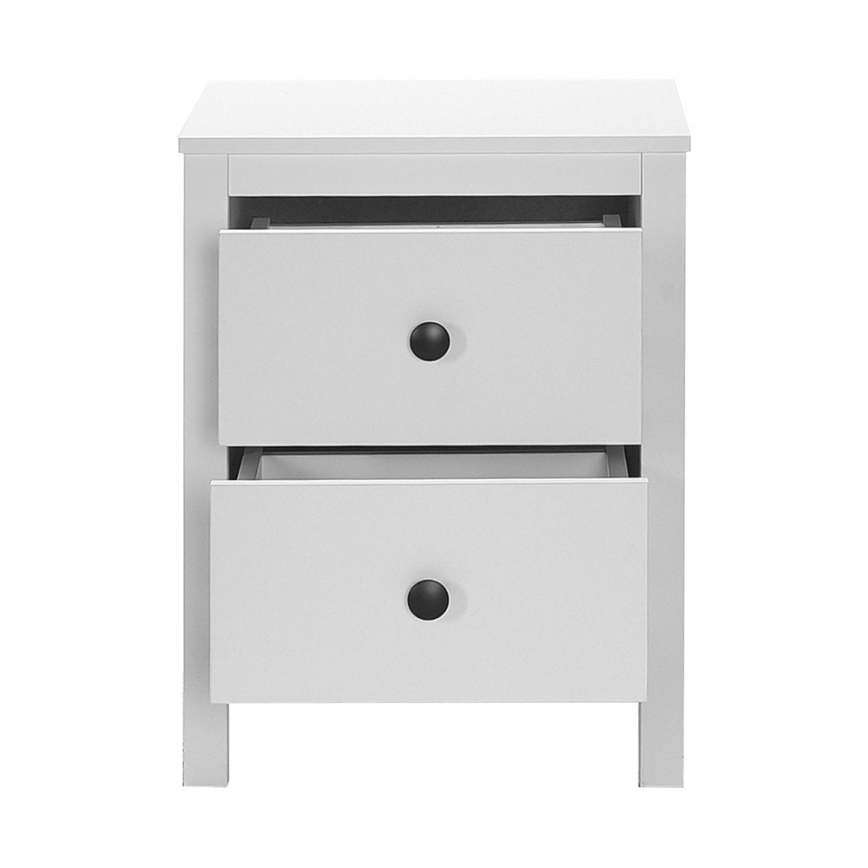 Éjjeliszekrény 61x46 cm fehér