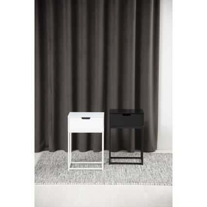 Éjjeliszekrény CARLY fehér