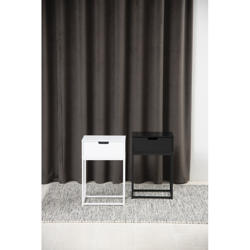 Éjjeliszekrény CARLY fehér