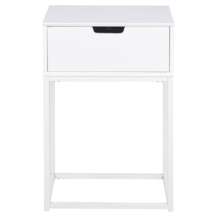 Éjjeliszekrény CARLY fehér