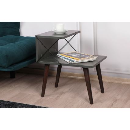 Éjjeliszekrény CROSS 55x50 cm antracit