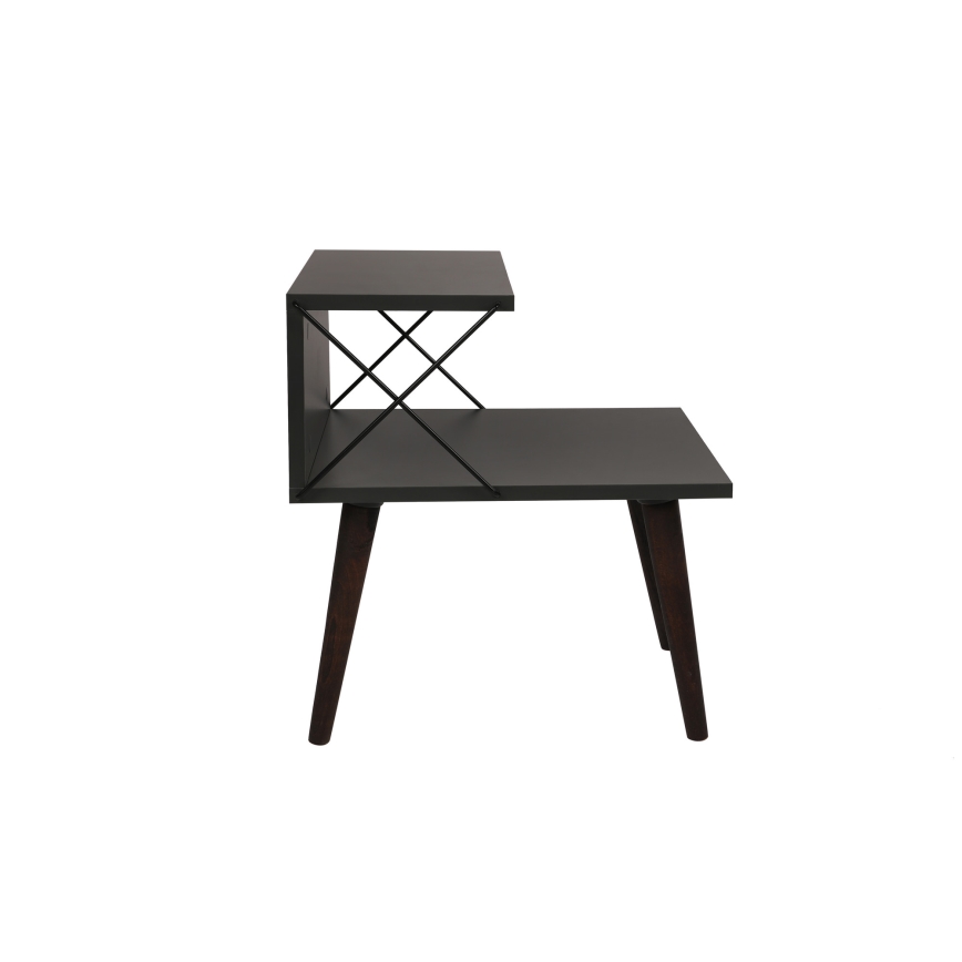 Éjjeliszekrény CROSS 55x50 cm antracit