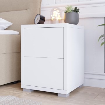 Éjjeliszekrény GESITA 38x30 cm fehér