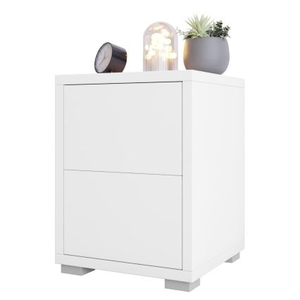 Éjjeliszekrény GESITA 38x30 cm fehér