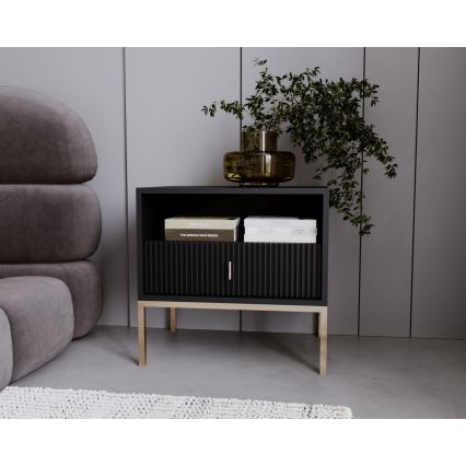 Éjjeliszekrény SUE fekete