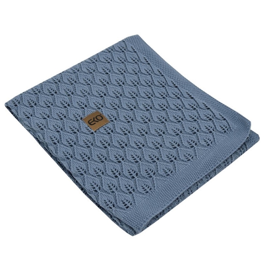 EKO - Bambusz takaró ROSE 80x100 cm kék