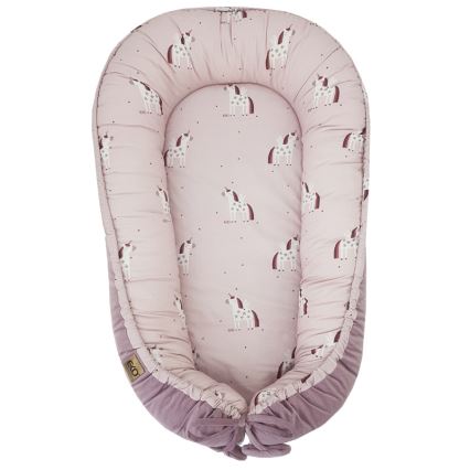 EKO - Pamut babafészek UNICORN 90x60 cm