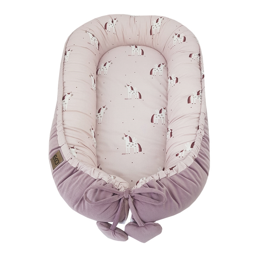 EKO - Pamut babafészek UNICORN 90x60 cm