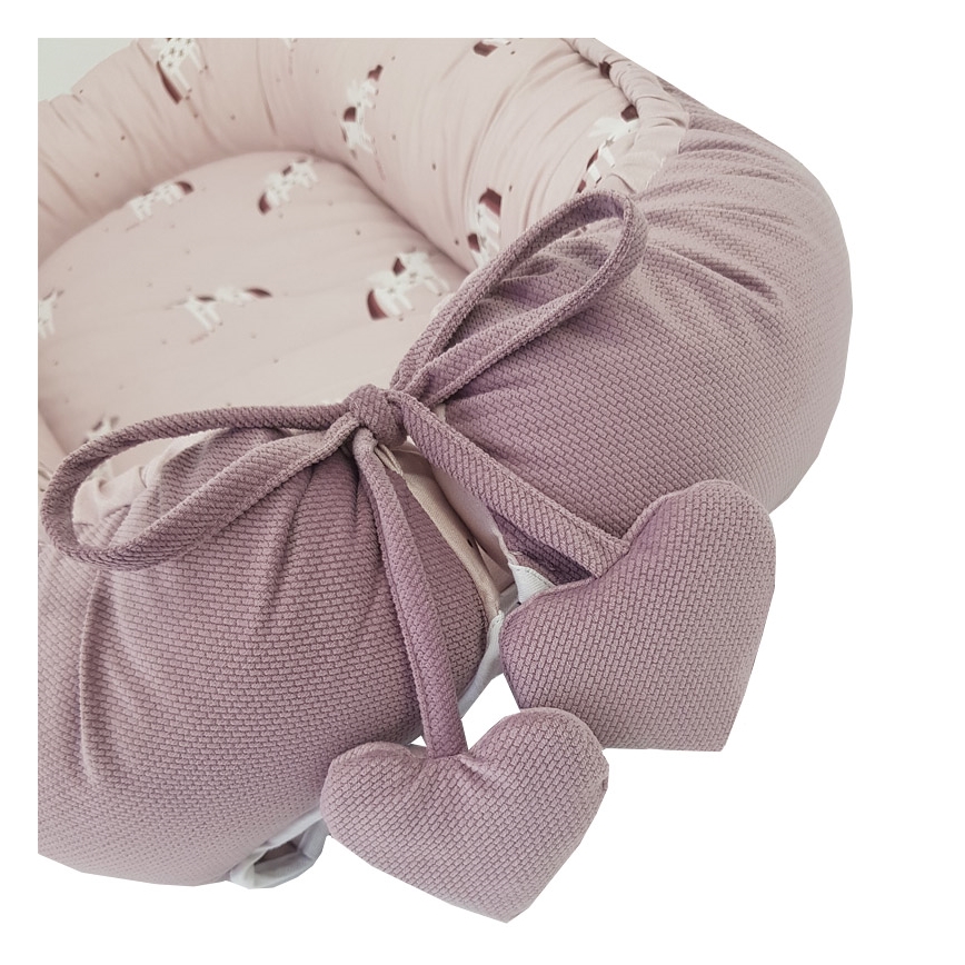 EKO - Pamut babafészek UNICORN 90x60 cm