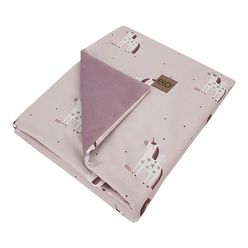 EKO - Pamut takaró UNICORN 100x80 cm