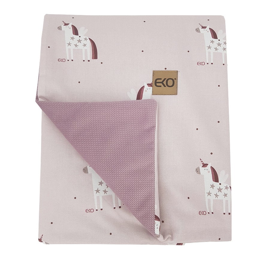 EKO - Pamut takaró UNICORN 100x80 cm