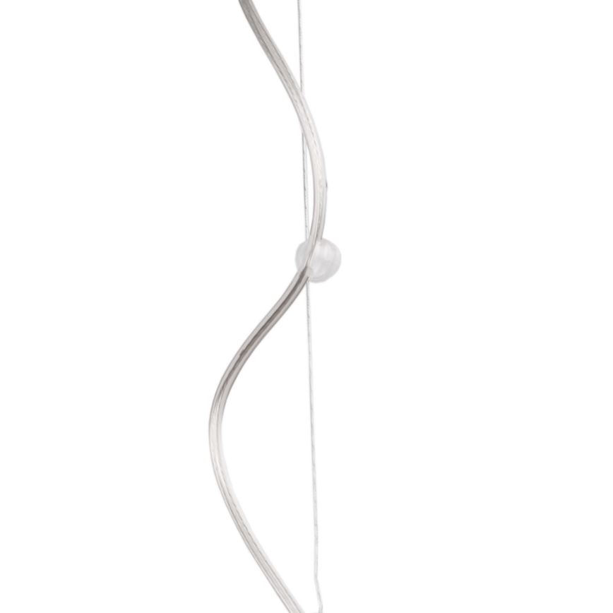 Lámpa zsinóron ELA 3xE27/60W/230V bükk