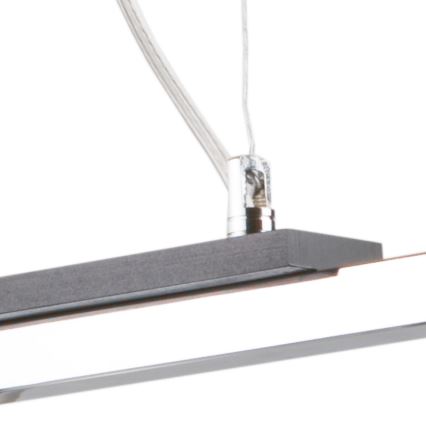 Lámpa zsinóron ELA 3xE27/60W/230V bükk