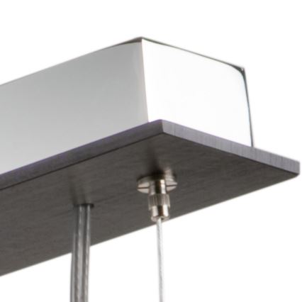 Lámpa zsinóron ELA 3xE27/60W/230V bükk