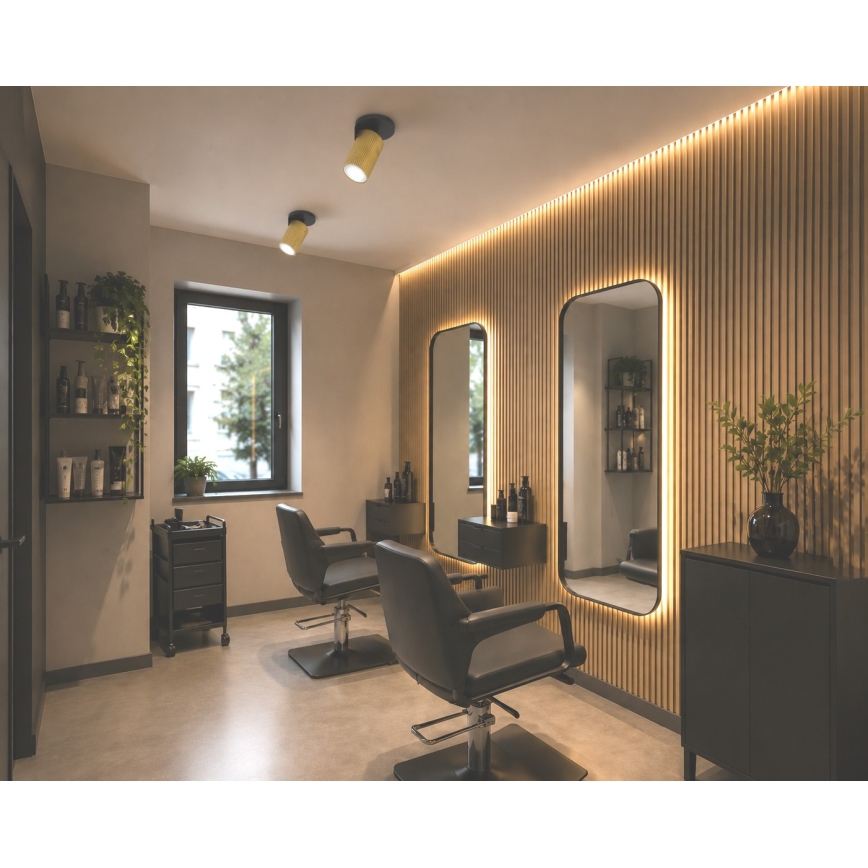 ELAN spotlámpa 1xGU10/30W/230V arany/fekete
