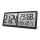 ELDONEX ECL-1110-BK - TimeCheck digitális falióra, 4xAA, fekete