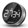 ELDONEX ECL-1210-SL - QuickCount konyhai időzítő 3xAAA ezüst/fekete