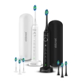 ELDONEX ETB-1010-BW - SZETT 2 db szónikus fogkefe SonicPro DuoPack IPX7 fekete + fehér