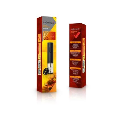 ELDONEX EWO-2100-BK - Elektromos bornyitó 4xAA fekete