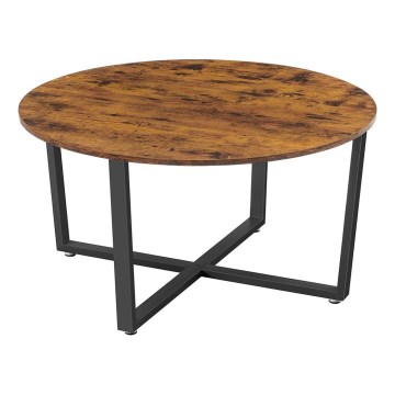 ELDUR konferenciaasztal barna/fekete