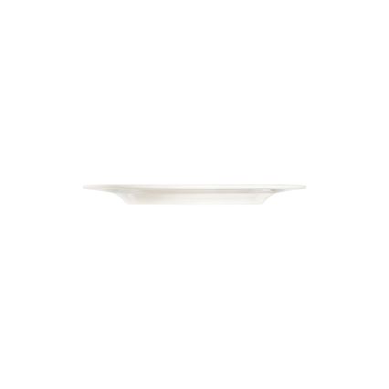 Elegáns 24 részes étkészlet — fehér porcelán ezüst díszítéssel