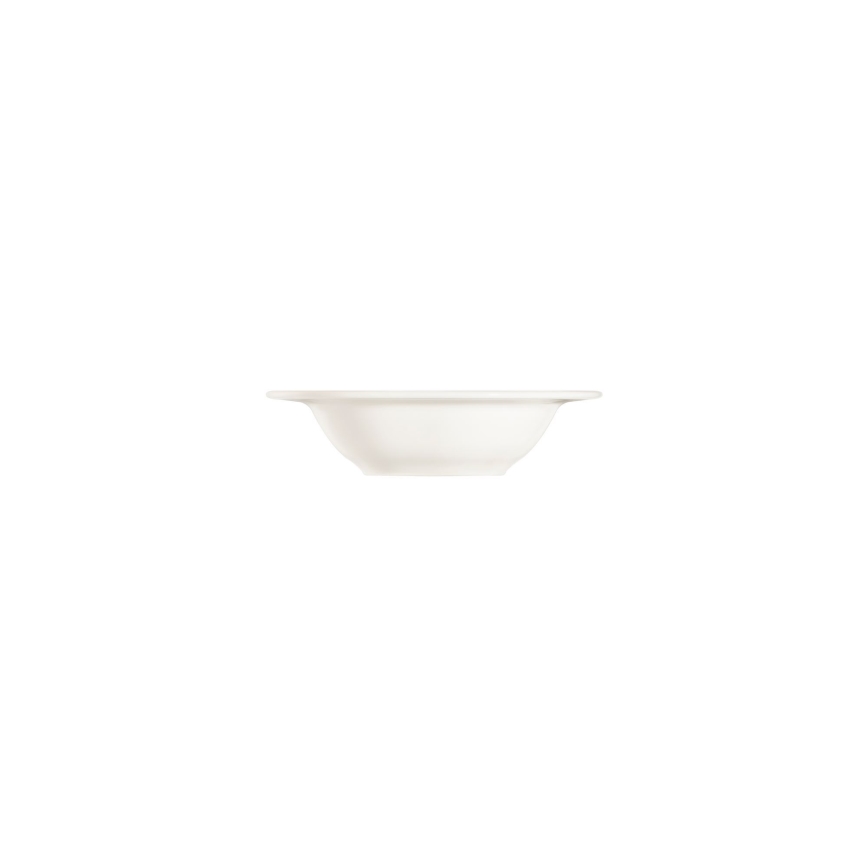 Elegáns 24 részes étkészlet — fehér porcelán ezüst díszítéssel