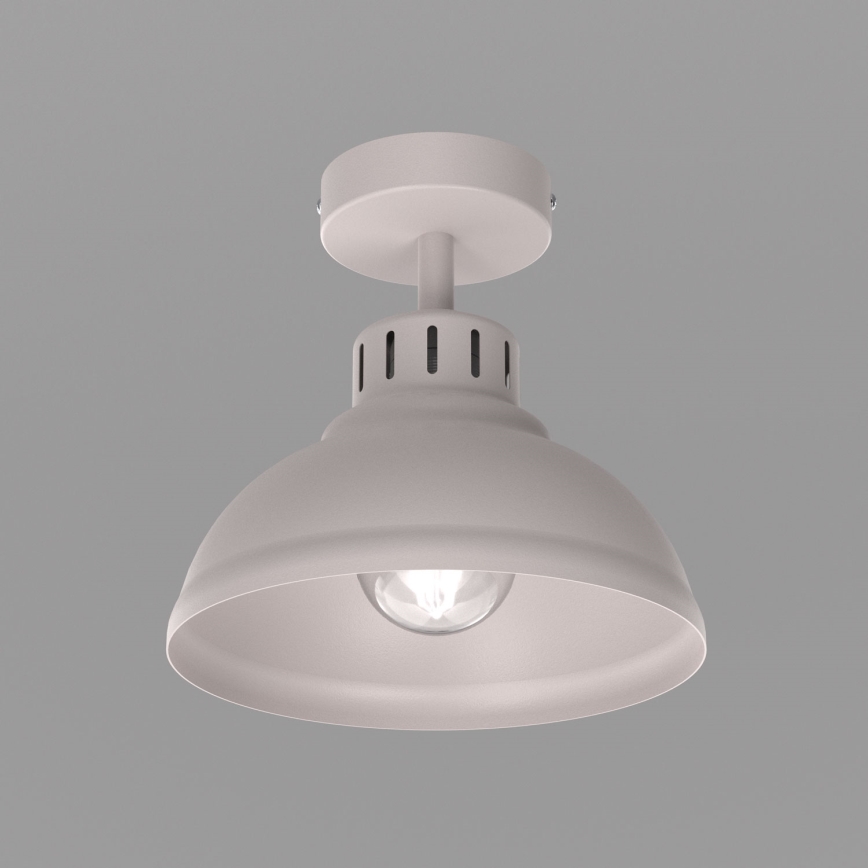 Elegáns SVEN mennyezeti lámpa 1xE27/15W/230V, átmérő 21 cm, krémszínű
