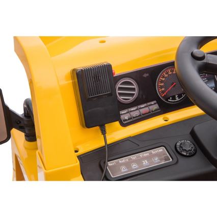 Elektromos CAT rakodó autó 60W/4500 mAh sárga/fekete