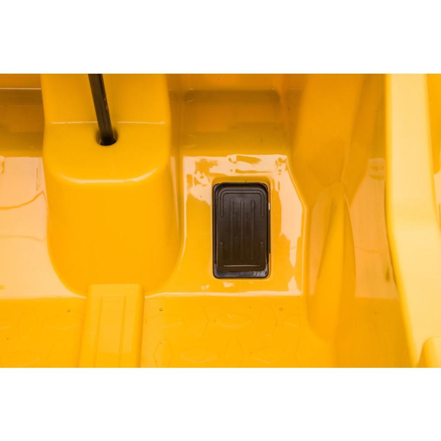 Elektromos CAT rakodó autó 60W/4500 mAh sárga/fekete