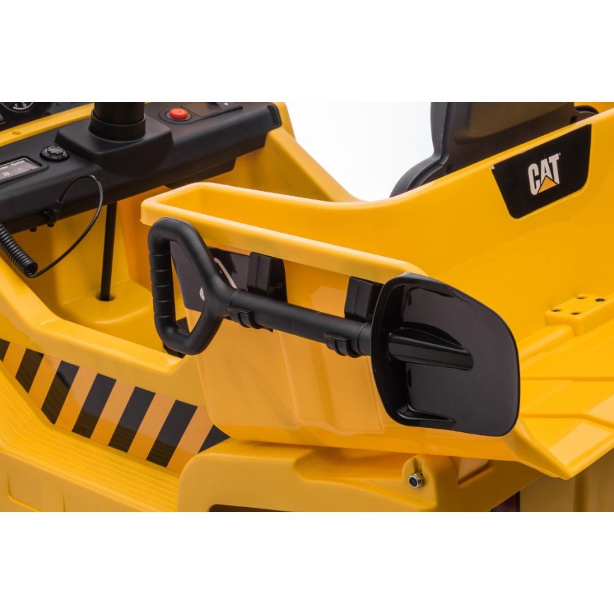 Elektromos CAT rakodó autó 60W/4500 mAh sárga/fekete