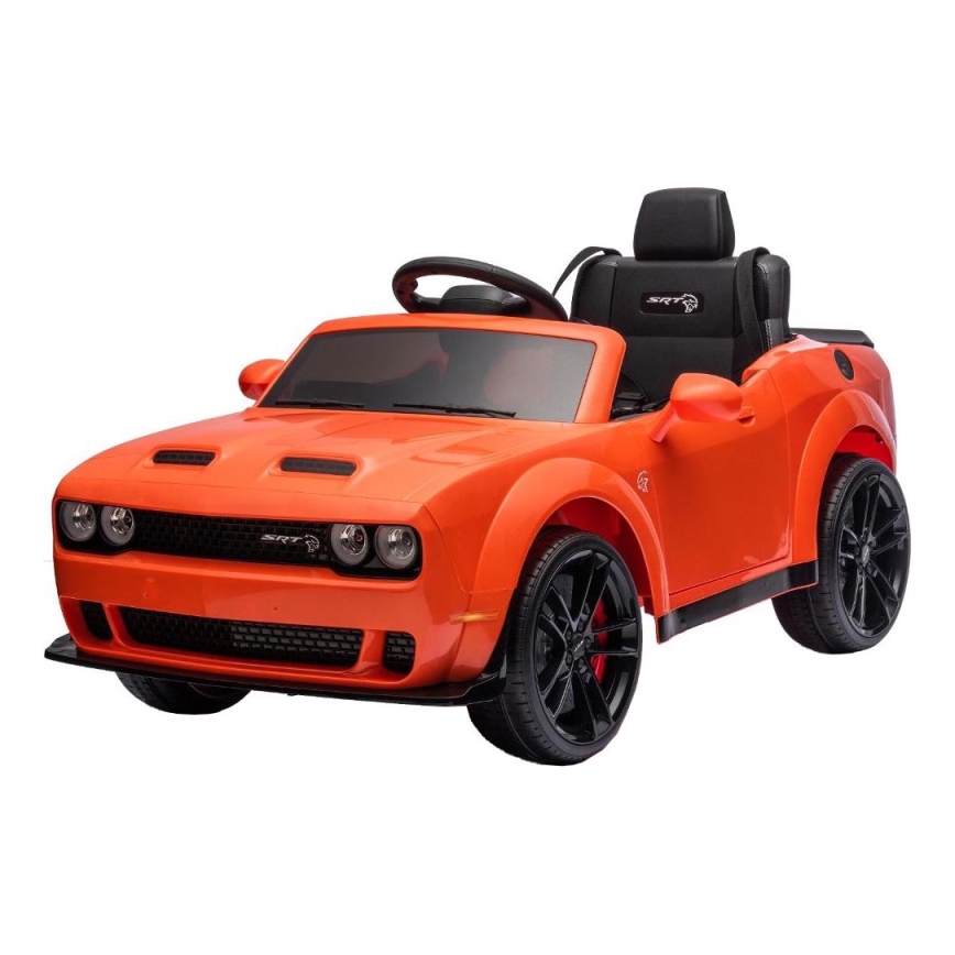 Elektromos Dodge Challenger autó 50W/4500 mAh narancssárga