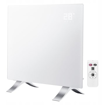 Elektromos fűtőtest/konvektor NEO 1000W Wi‑Fi Tuya IP24 + távirányító
